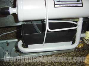The EZ Freeze EZ Defrost System drip tray