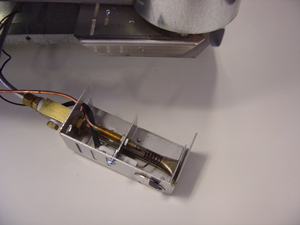 EZ freeze burner assembly is easily removed for maintenance