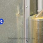 EZ Freeze gas refrigerator flue exhaust